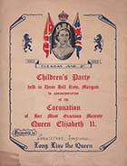 Dane Hill Row Coronation street party Certificate; Margate History 